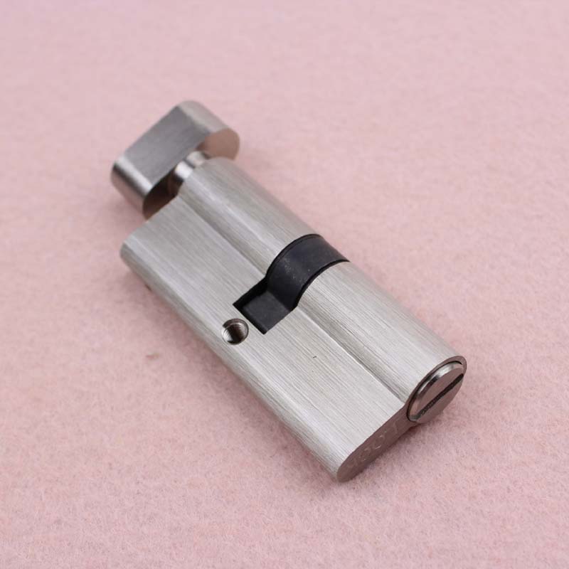 Anti-Snap Euro mortise door Cylinder Lock - Thumbturn Euro Cylinders - BK for toilet door